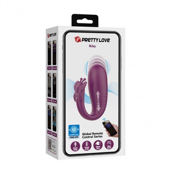Pretty Love - Klay Thrusting Vibration Wearable Massager (Smart APP Model - Chargeable) Pretty Love - Klay Thrusting Vibration Wearable Massager (Smart APP Model - Chargeable)